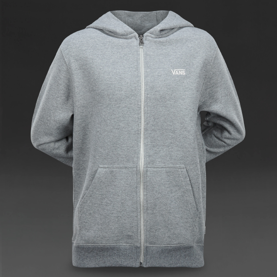 Vans Core Basics Zip Hoodie II Concrete Heather for Boys